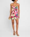 bebe beaded mini dress