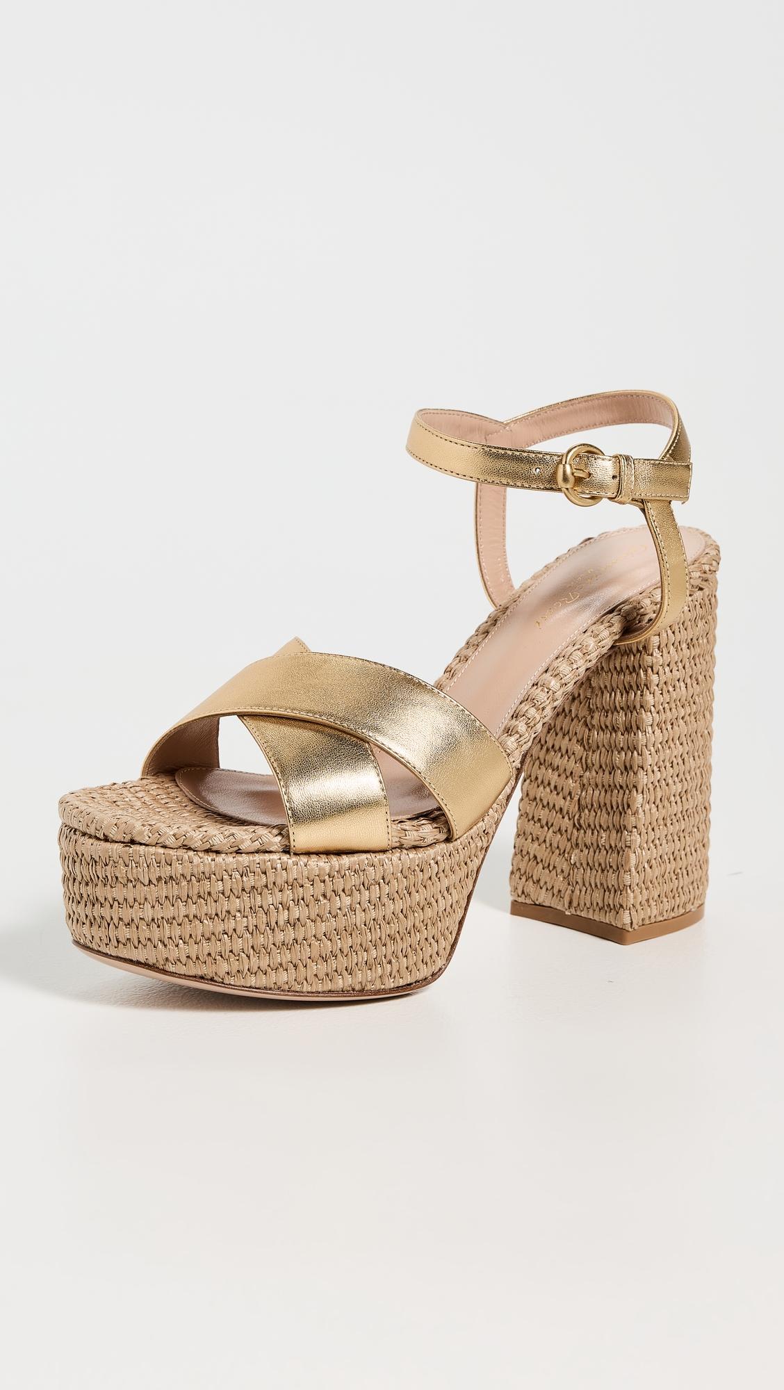 bebe nappa silk washed platform heel