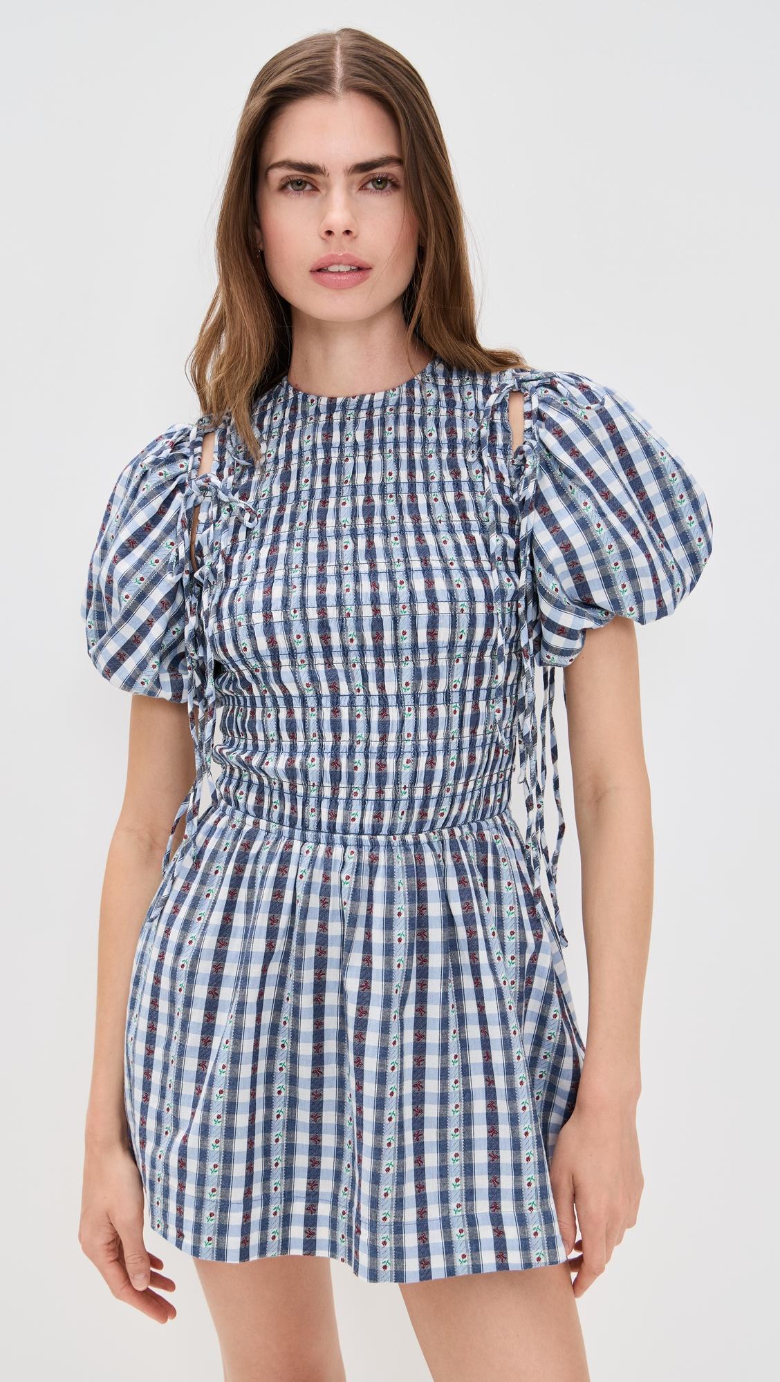 becca bubble mini dress