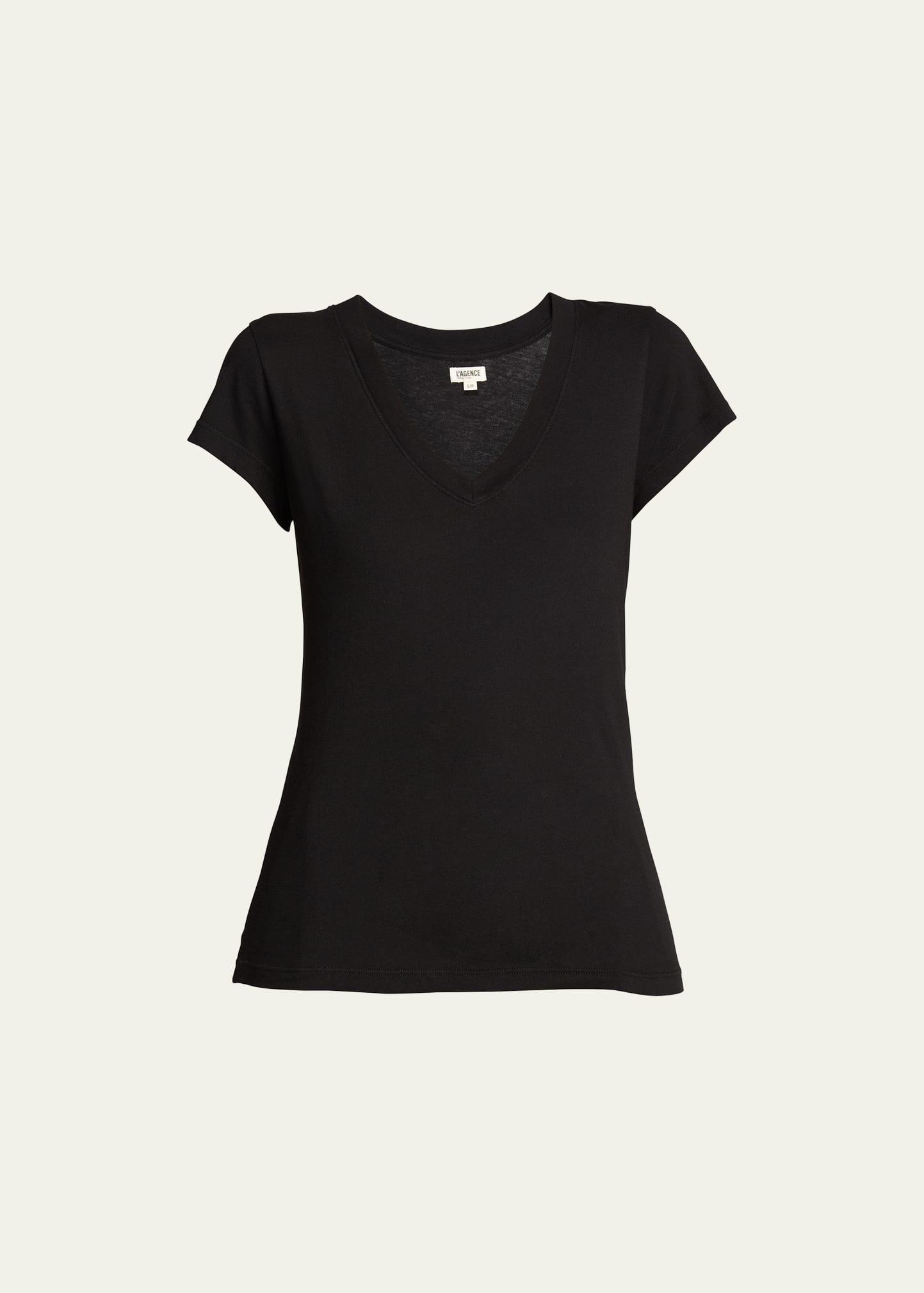 becca v-neck short-sleeve tee
