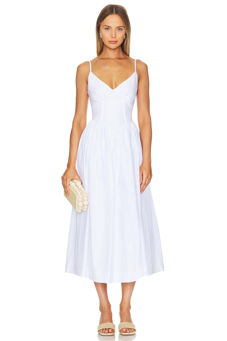 becker princess waist midi dress