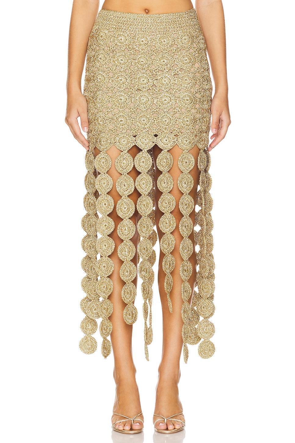beep beep maxi skirt