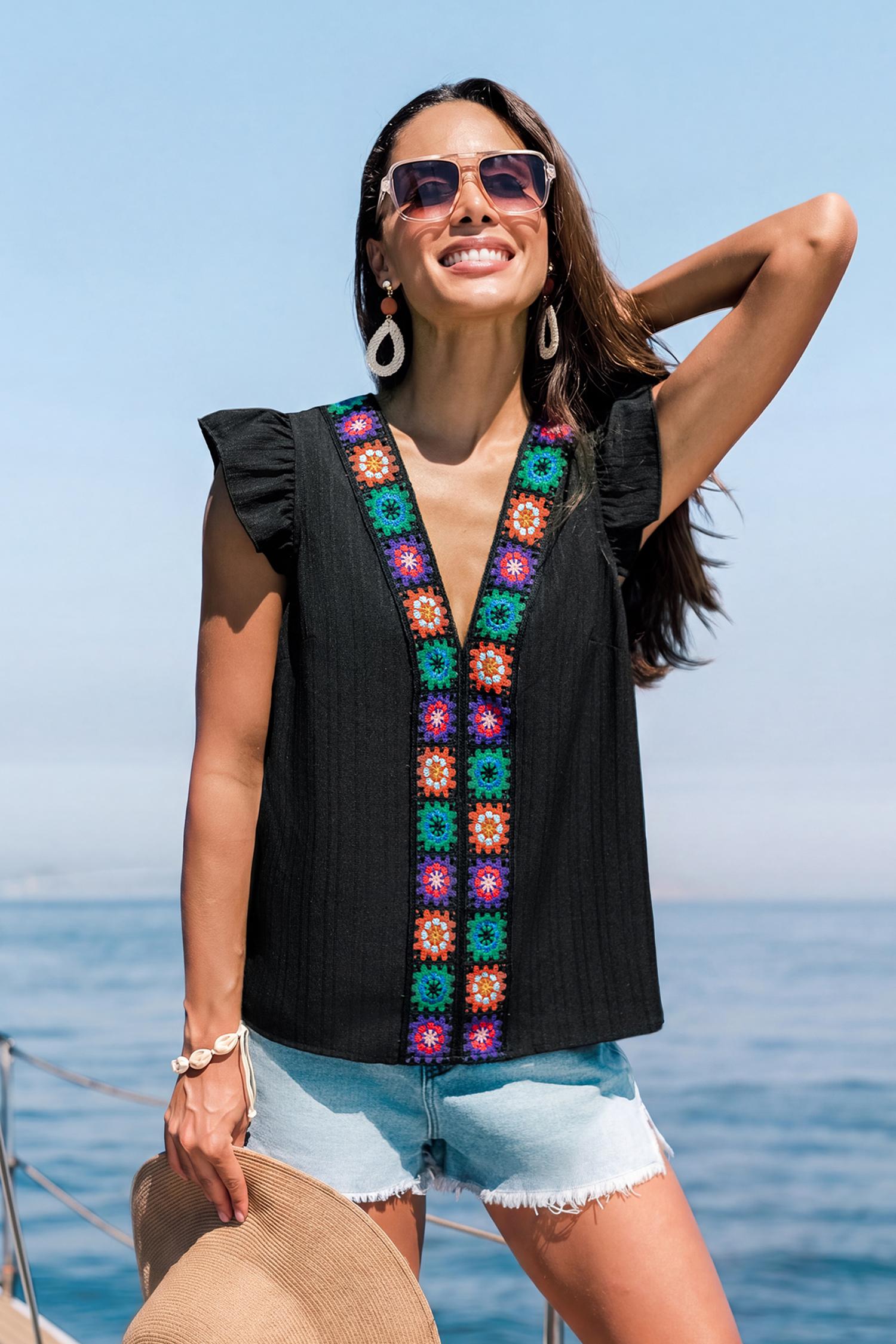 begin again black top - l