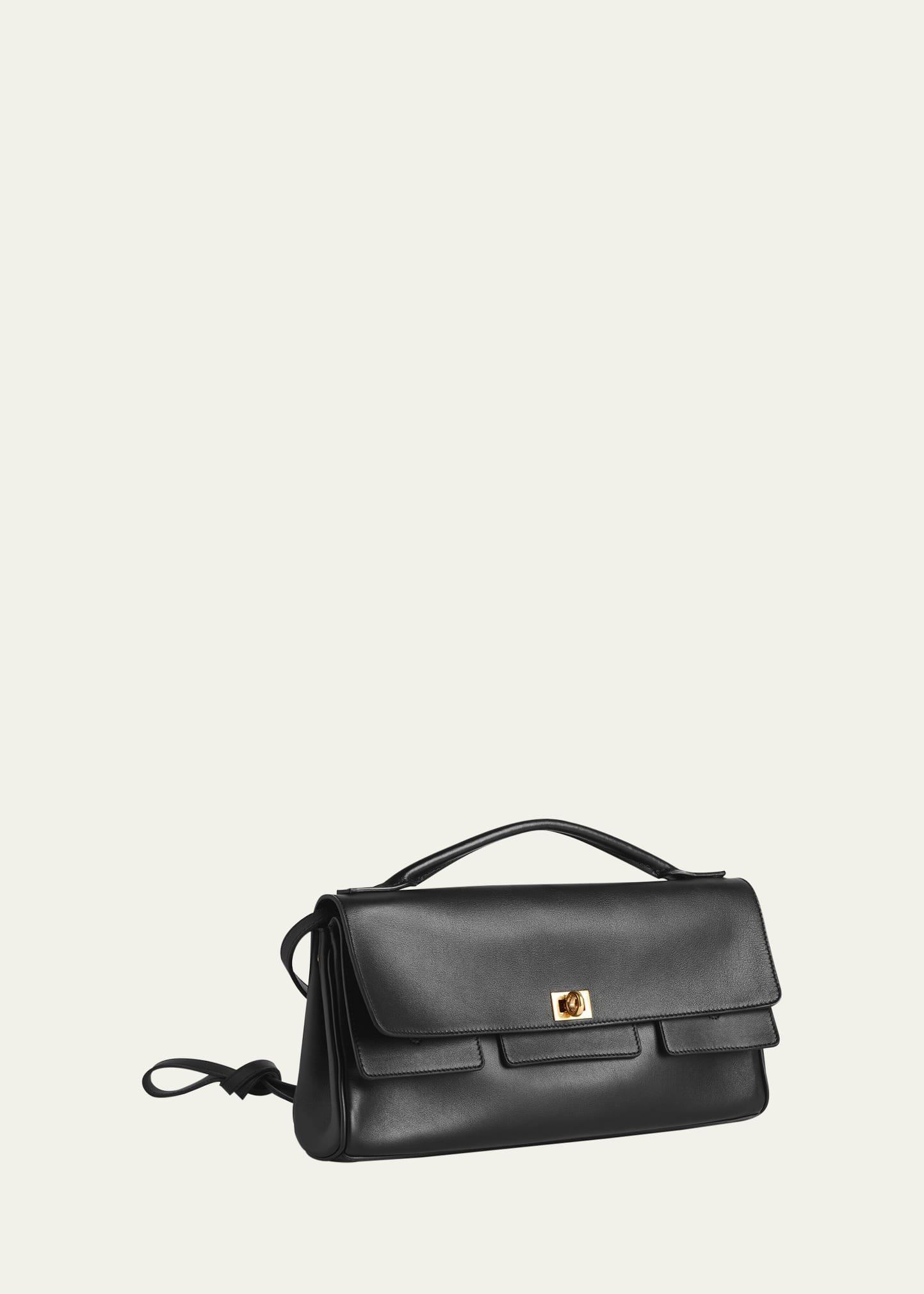 bel air flap leather shoulder bag