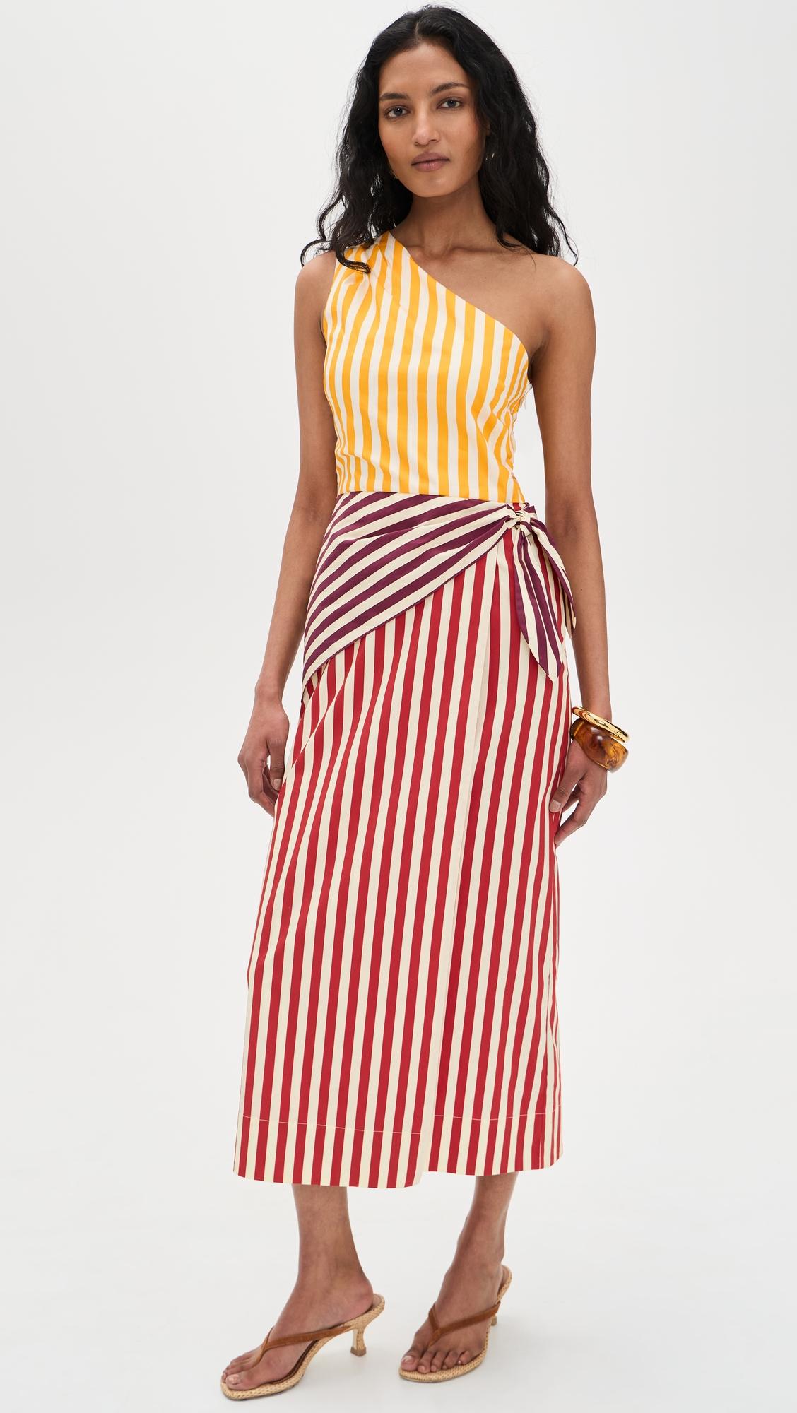 belem poplin midi dress