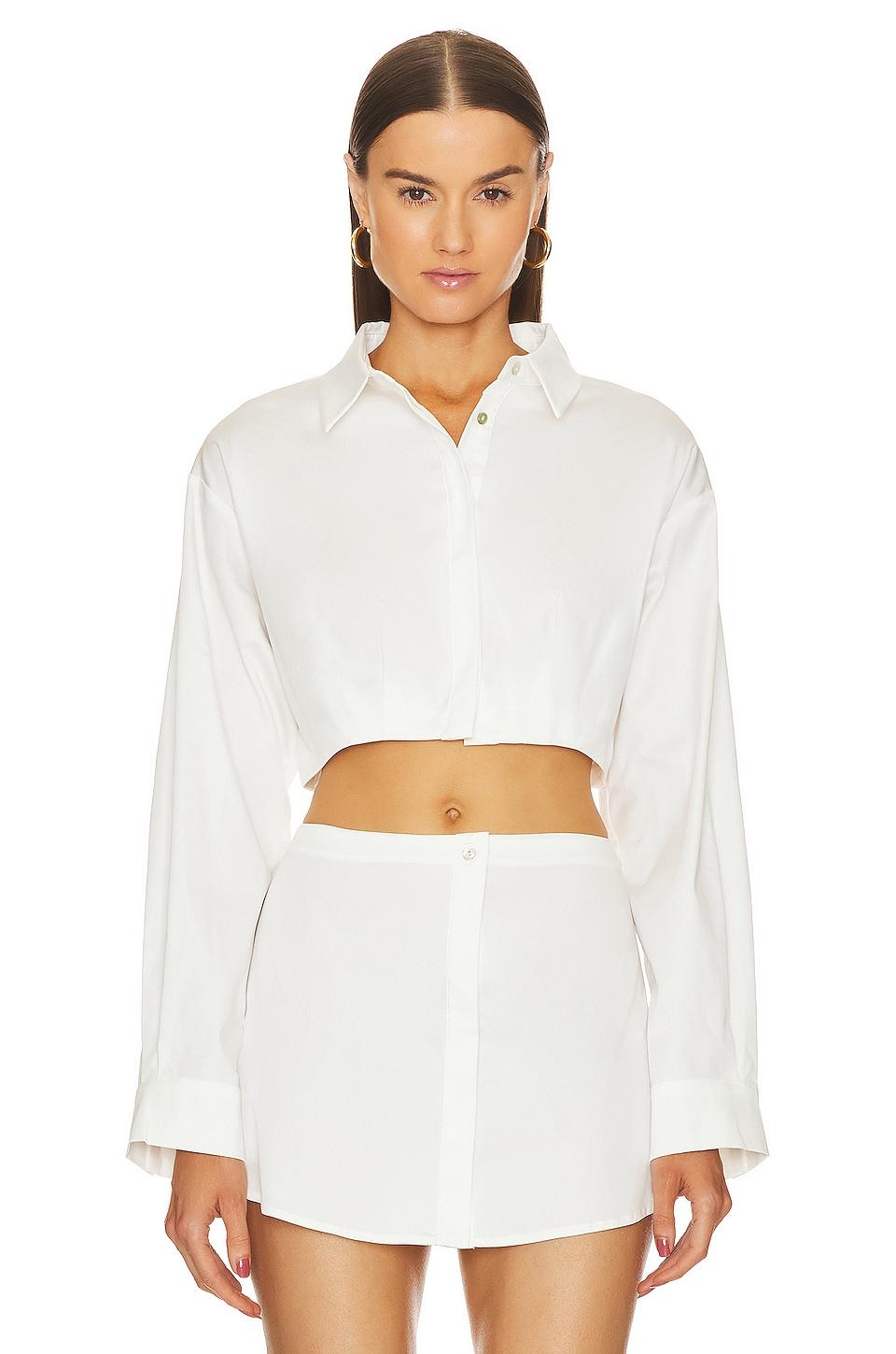 bella crop shirt
