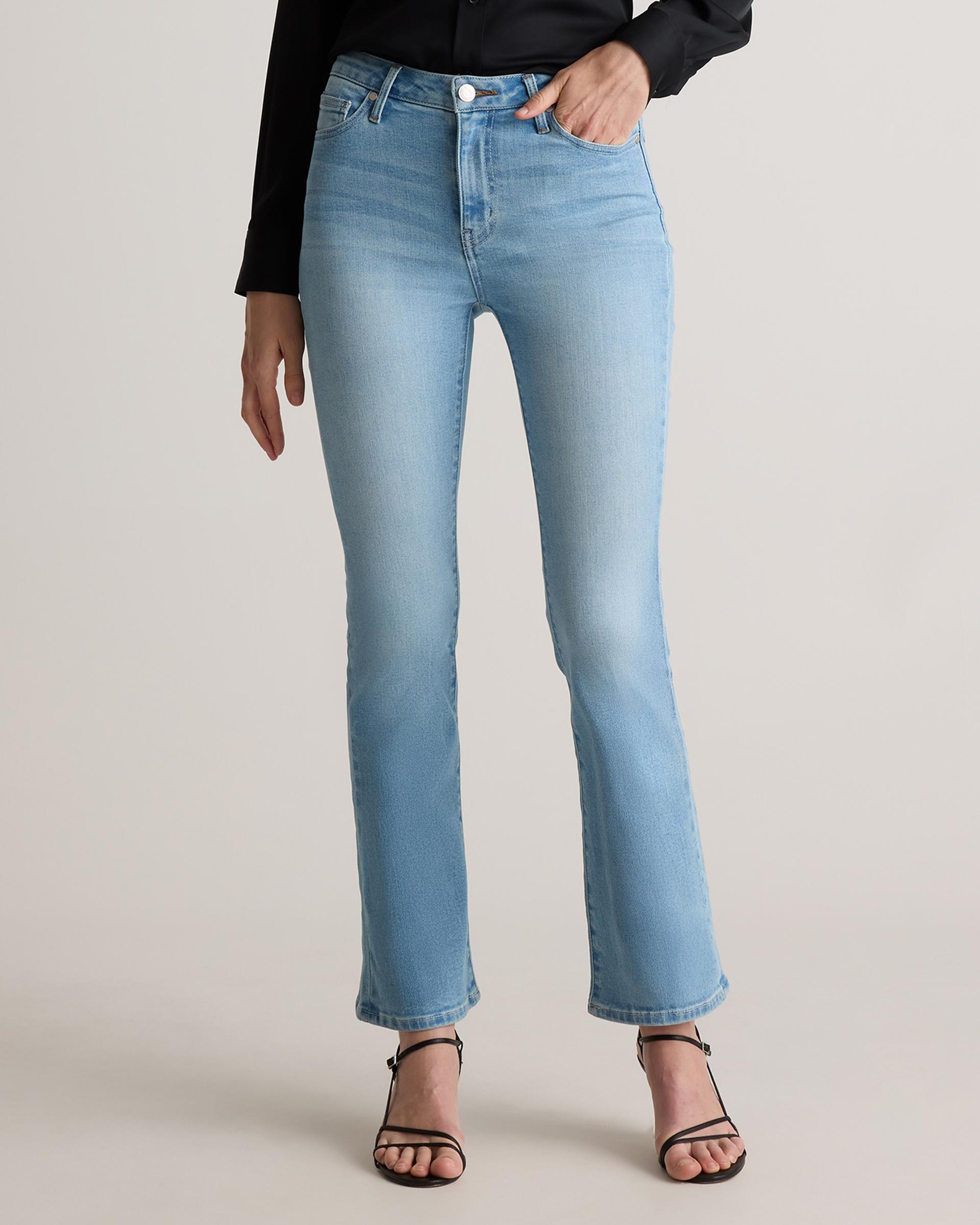 bella stretch kick flare jeans