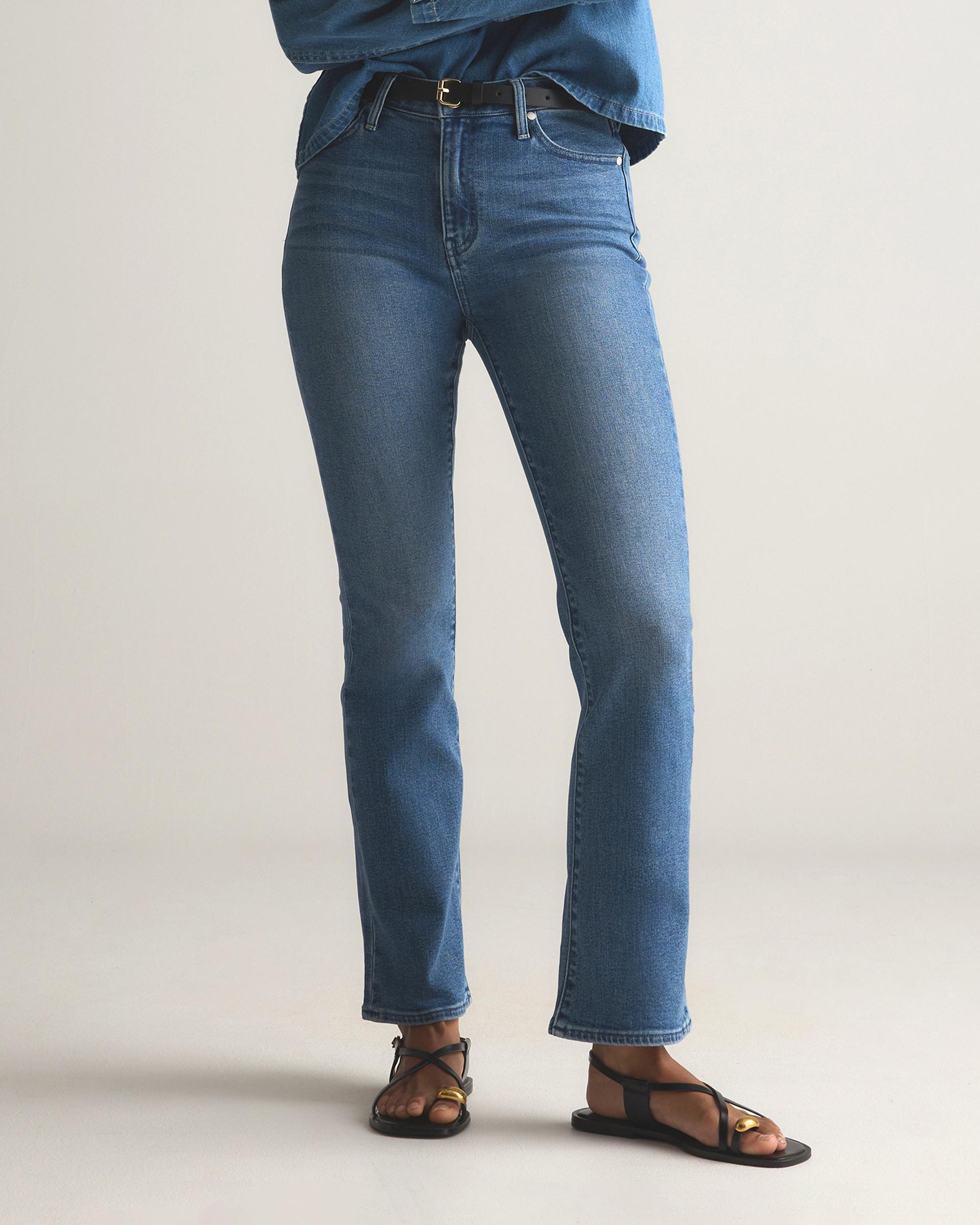 bella stretch kick flare jeans
