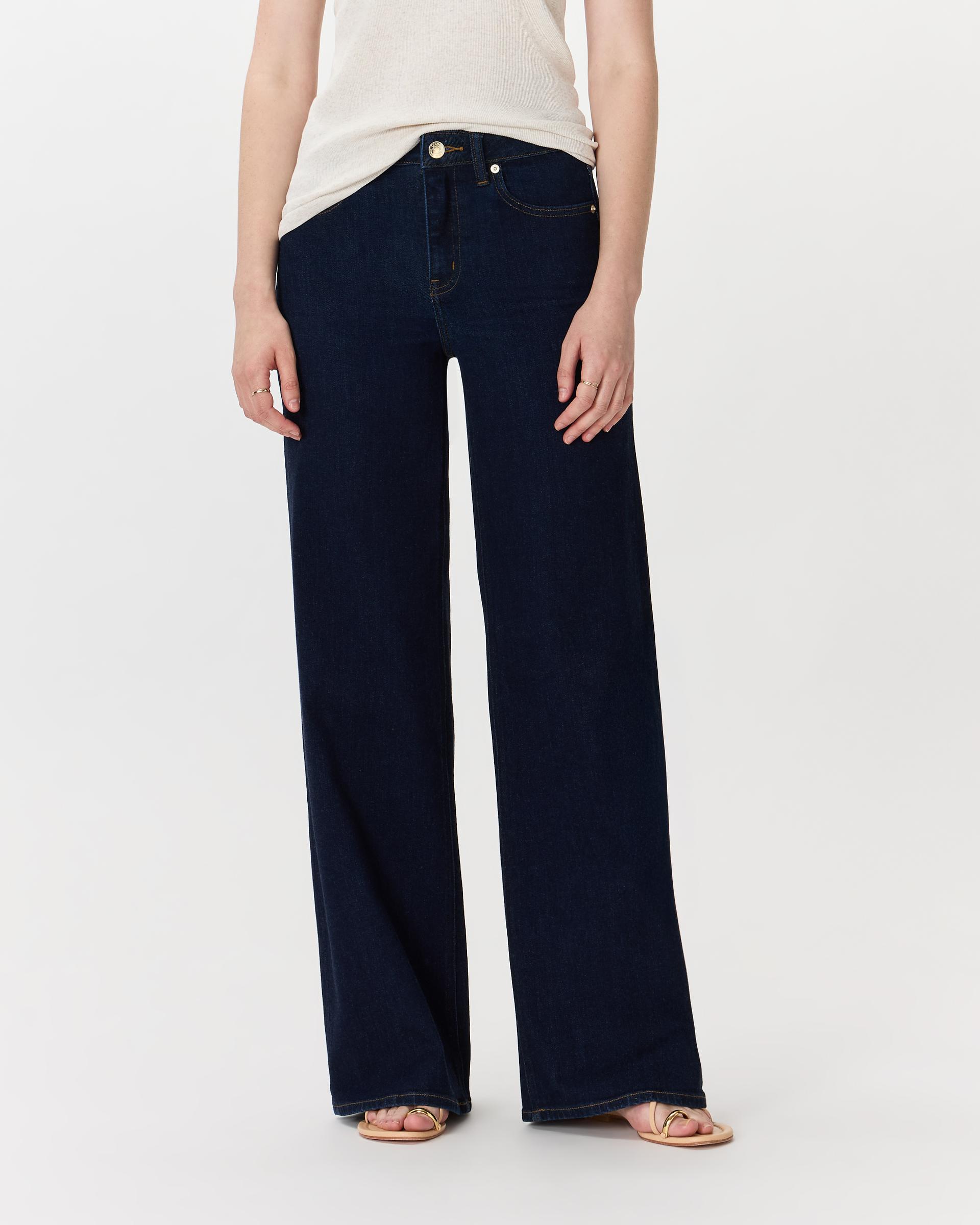 bella stretch wide leg jeans