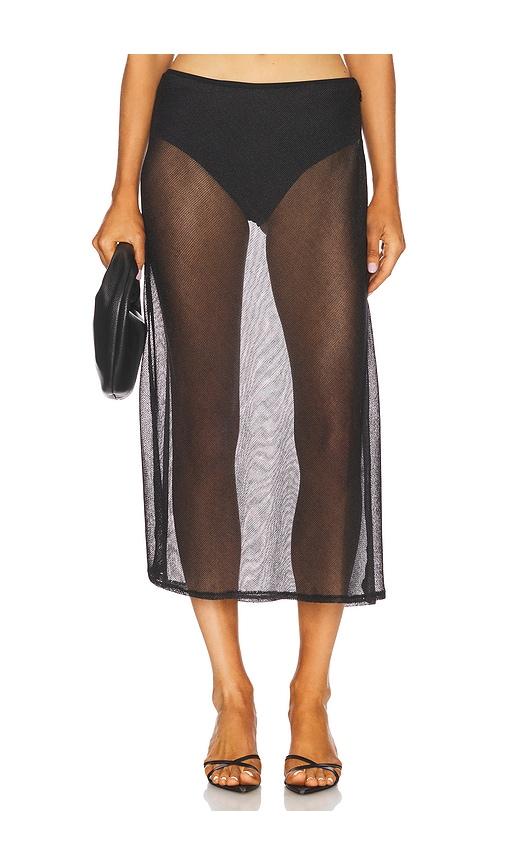 bella venice lily skirt in black.