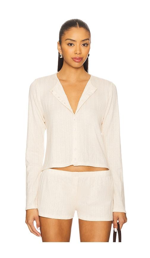 bella venice the jackie top in ivory.