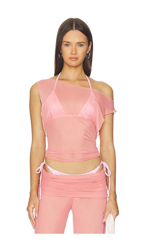 bella venice the melody top in pink.
