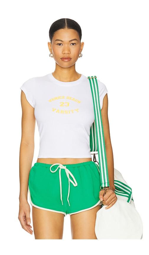 bella venice the venice tee in white.