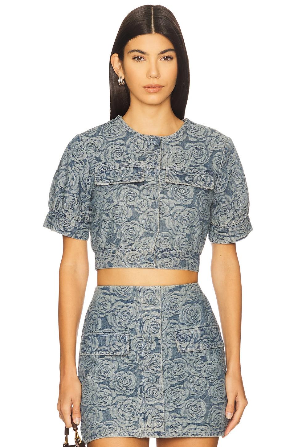 bello short sleeve jacket