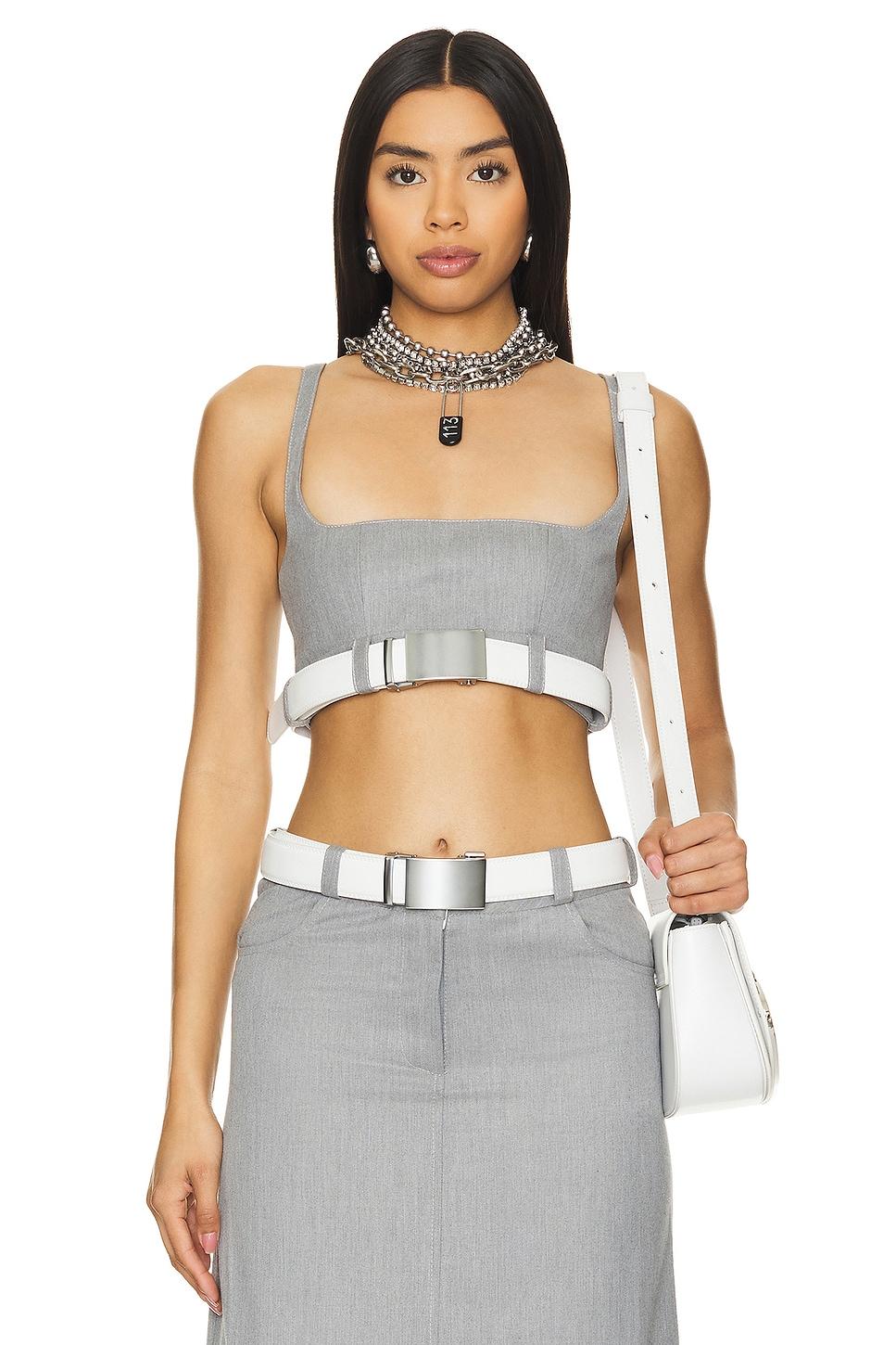 belted bra
