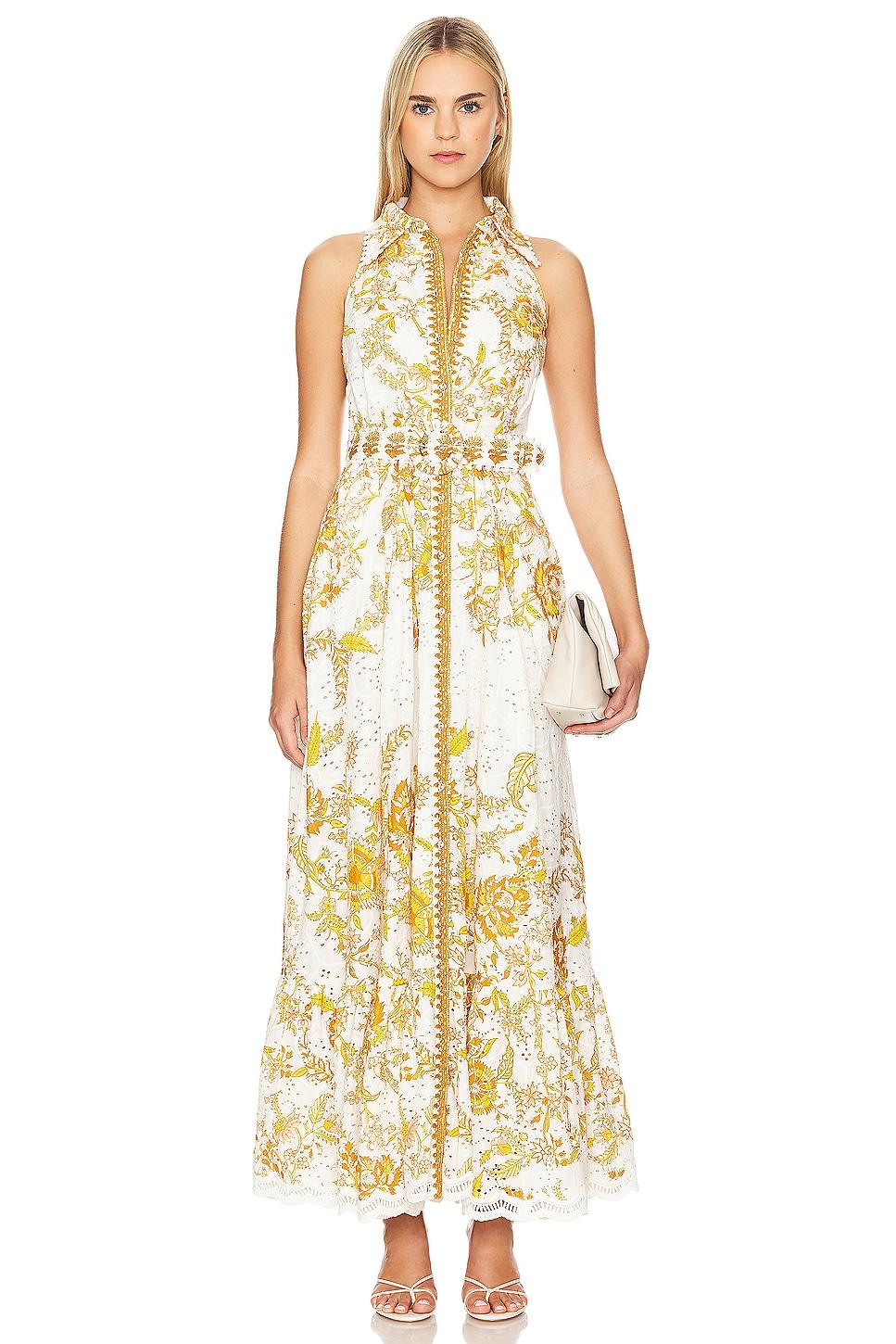 belted maxi dress
