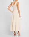 belted sleeveless midi shirtdress