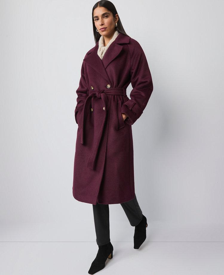 belted trench coat