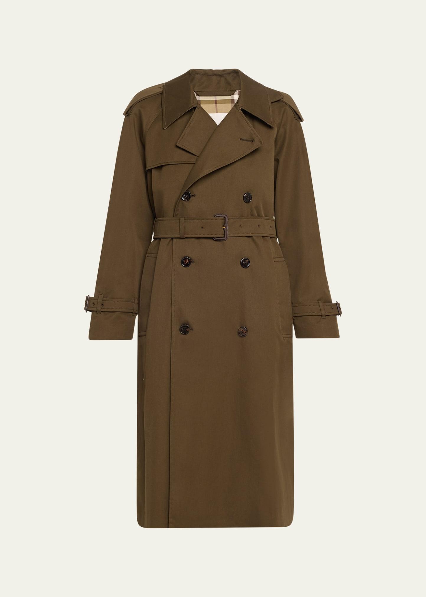 belted trench coat