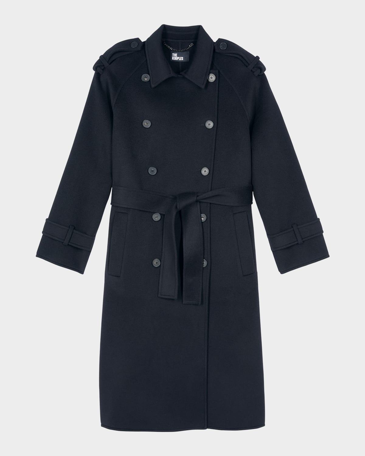 belted trench coat