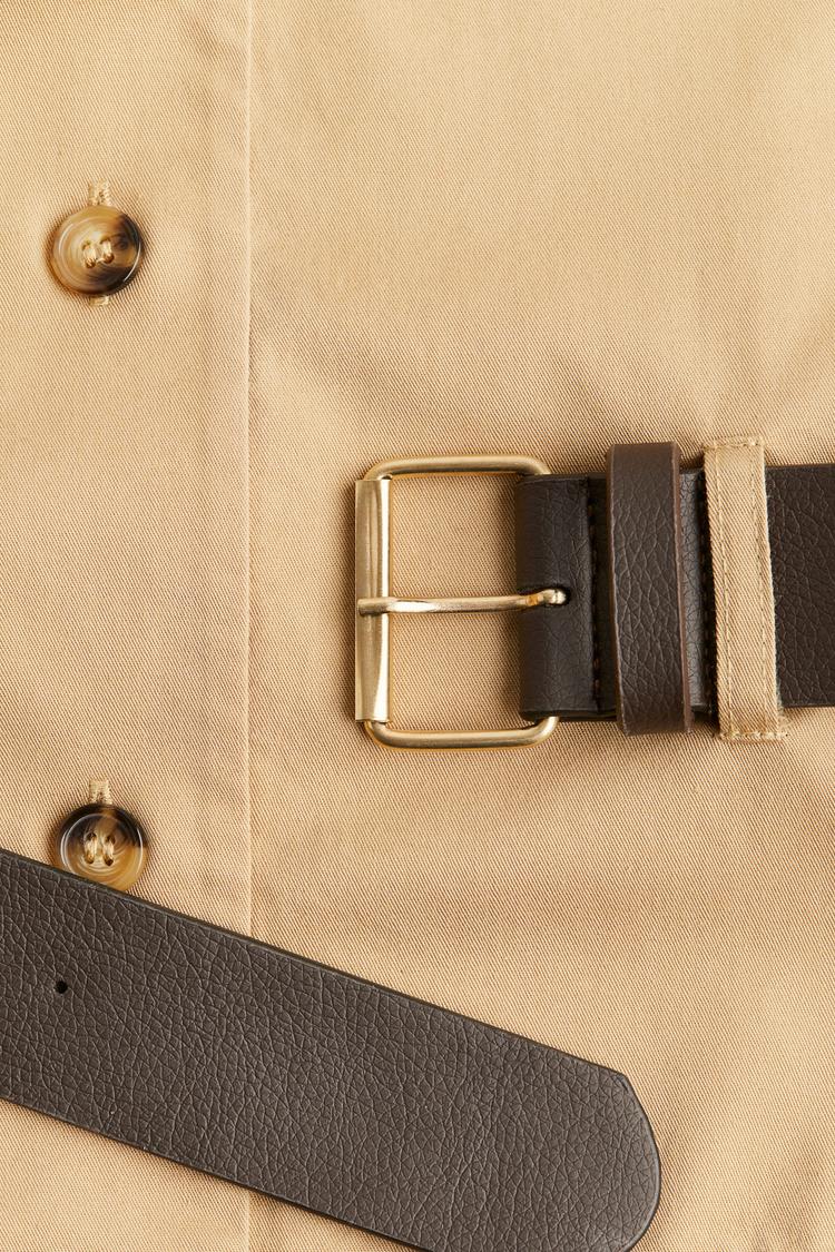 belted utility dress