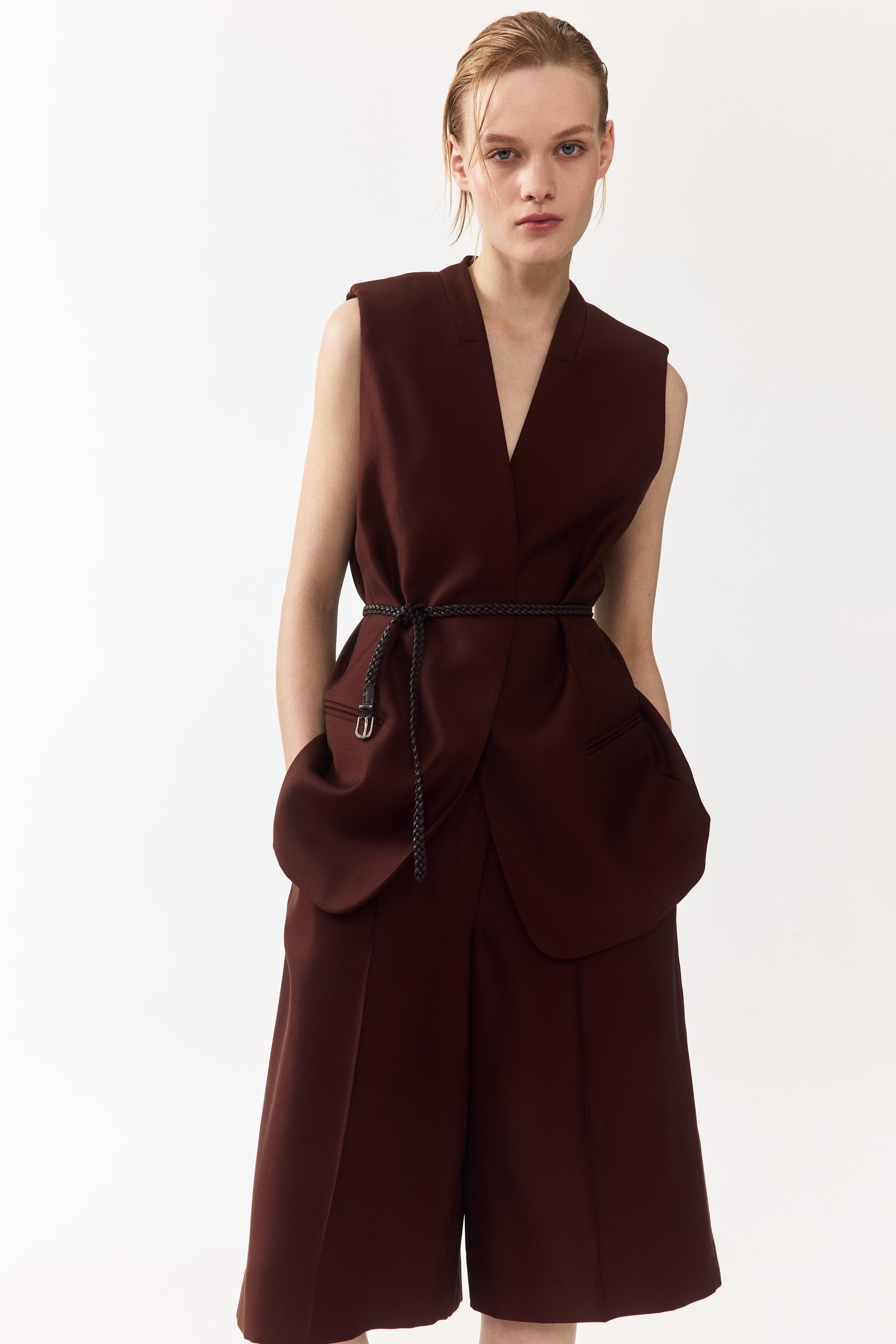 belted vest