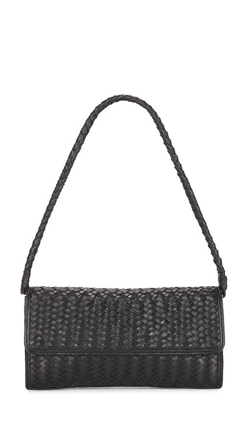 bembien arden clutch in black.