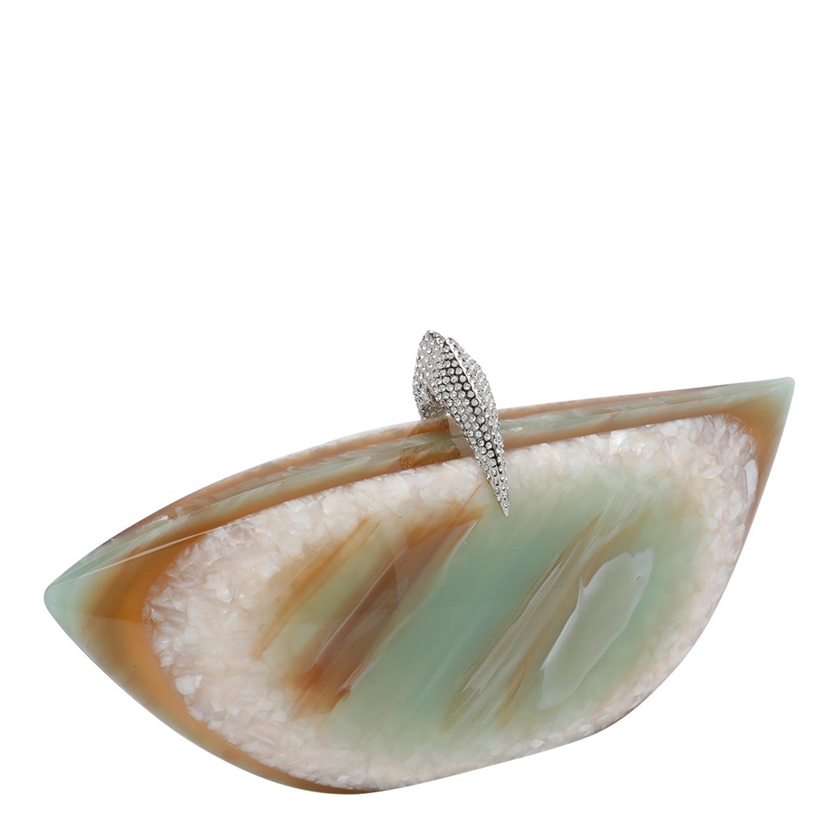 benedetta bruzziches bags green metacrilato - women