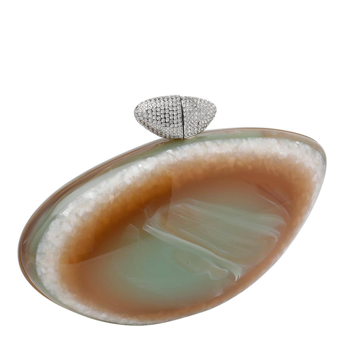 benedetta bruzziches bags green metacrilato - women