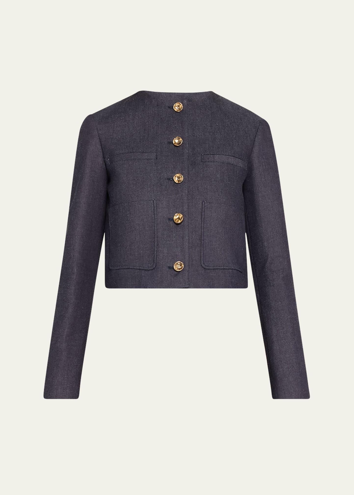 bernadette slim denim jacket