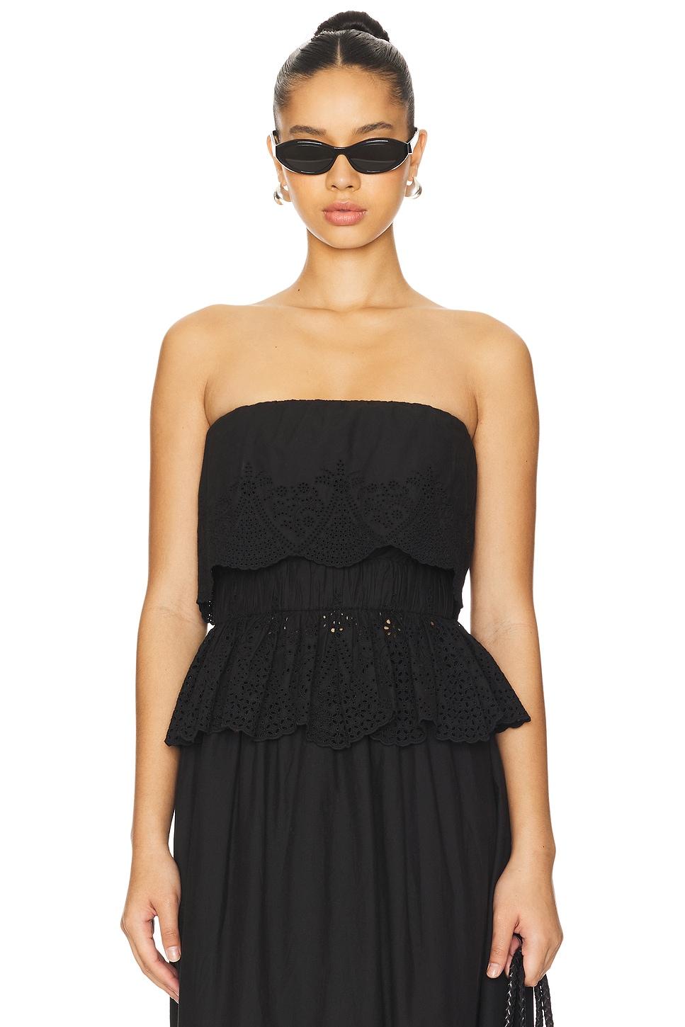 beryl strapless top