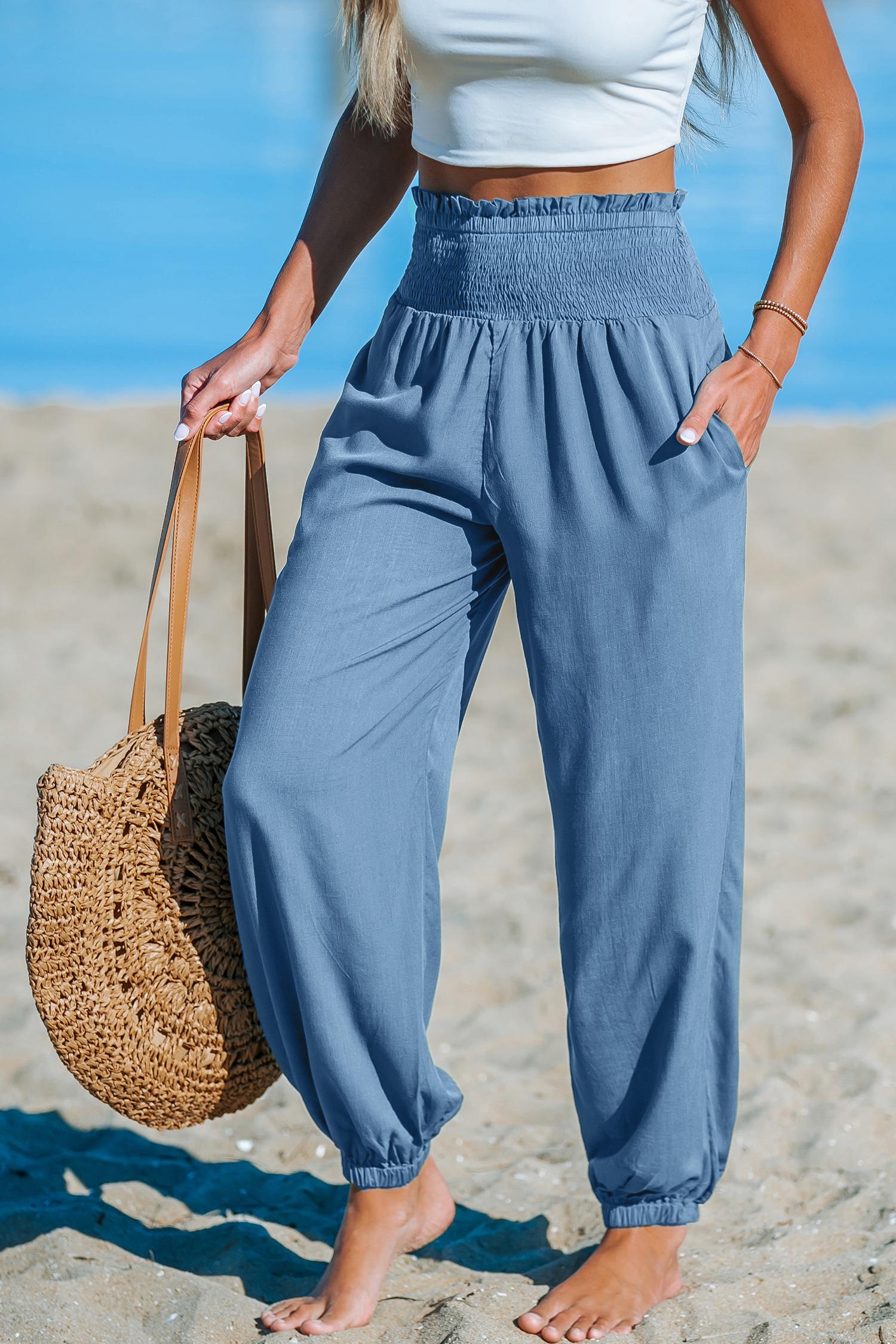 best coast blue pants - l