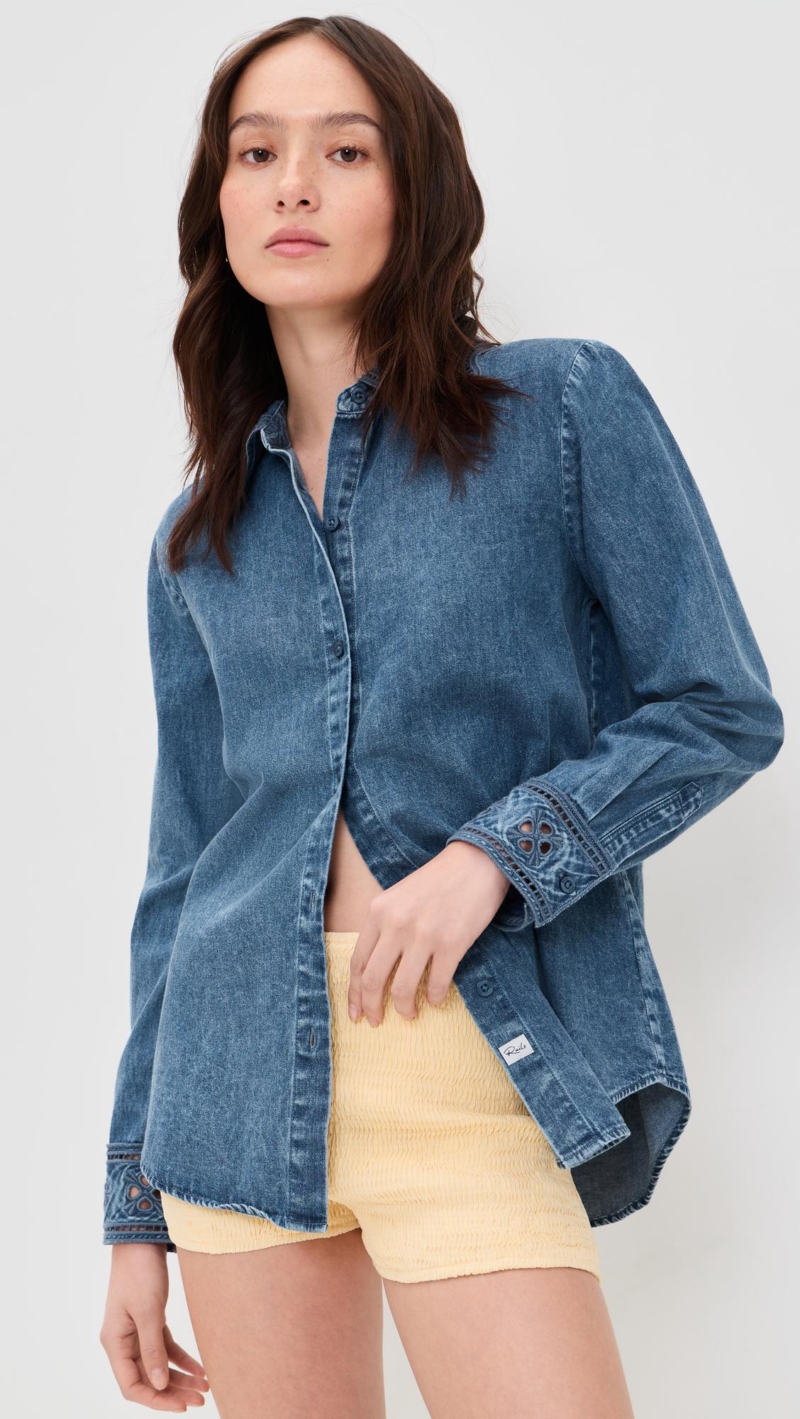 bethany denim top
