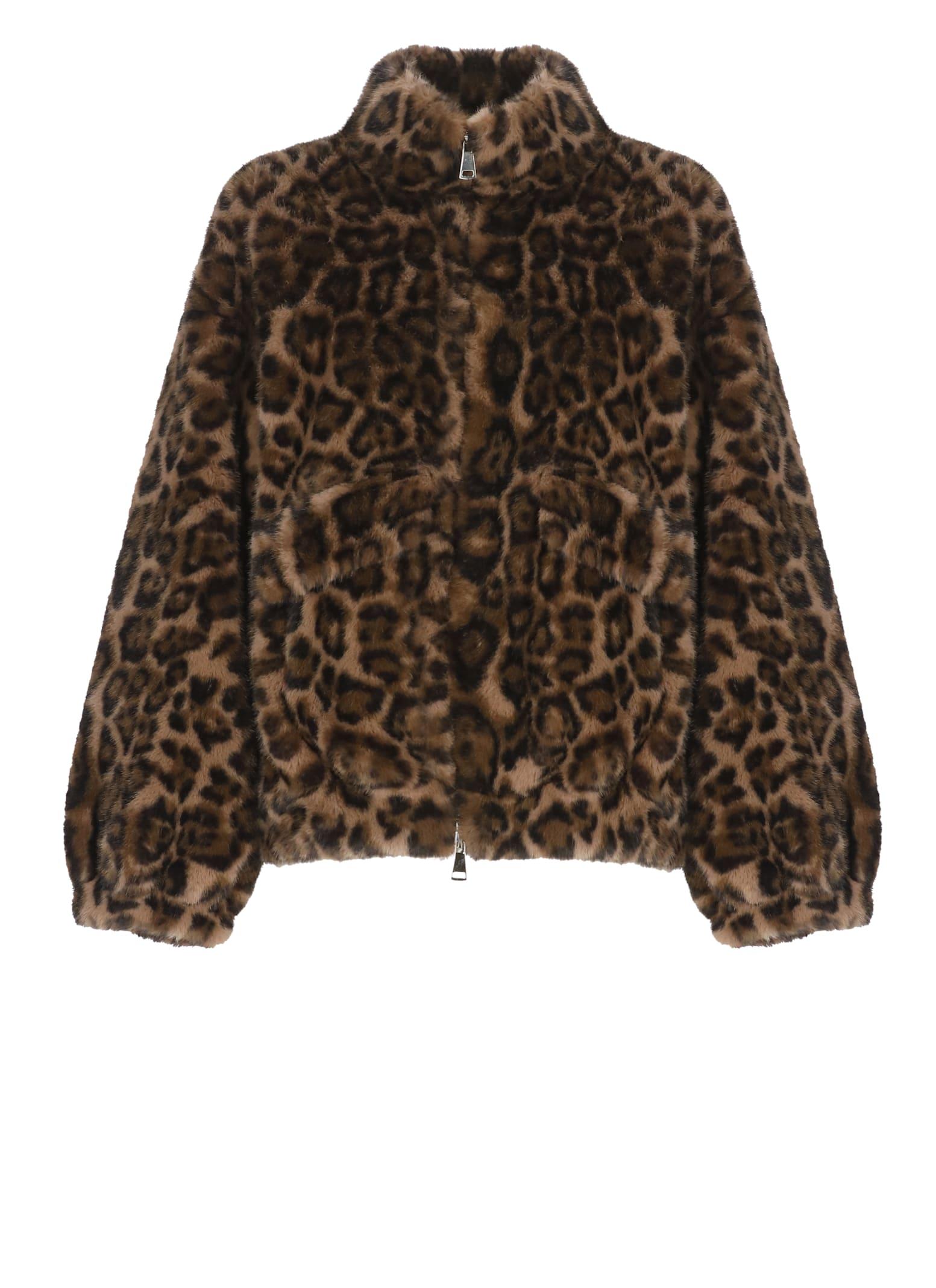 betta corradi faux fur coat