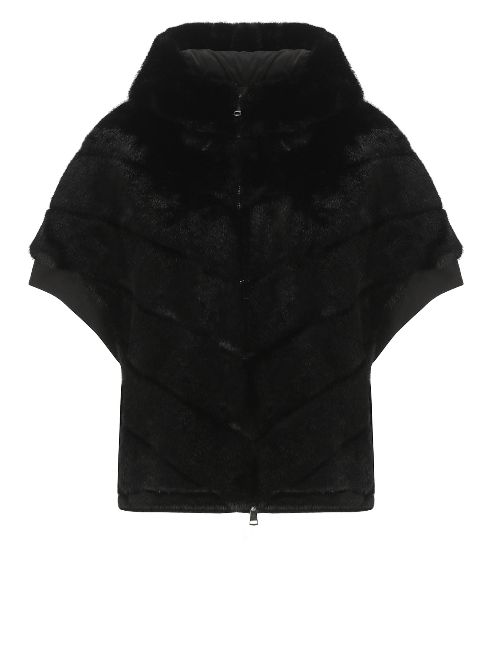 betta corradi synthetic fur jacket
