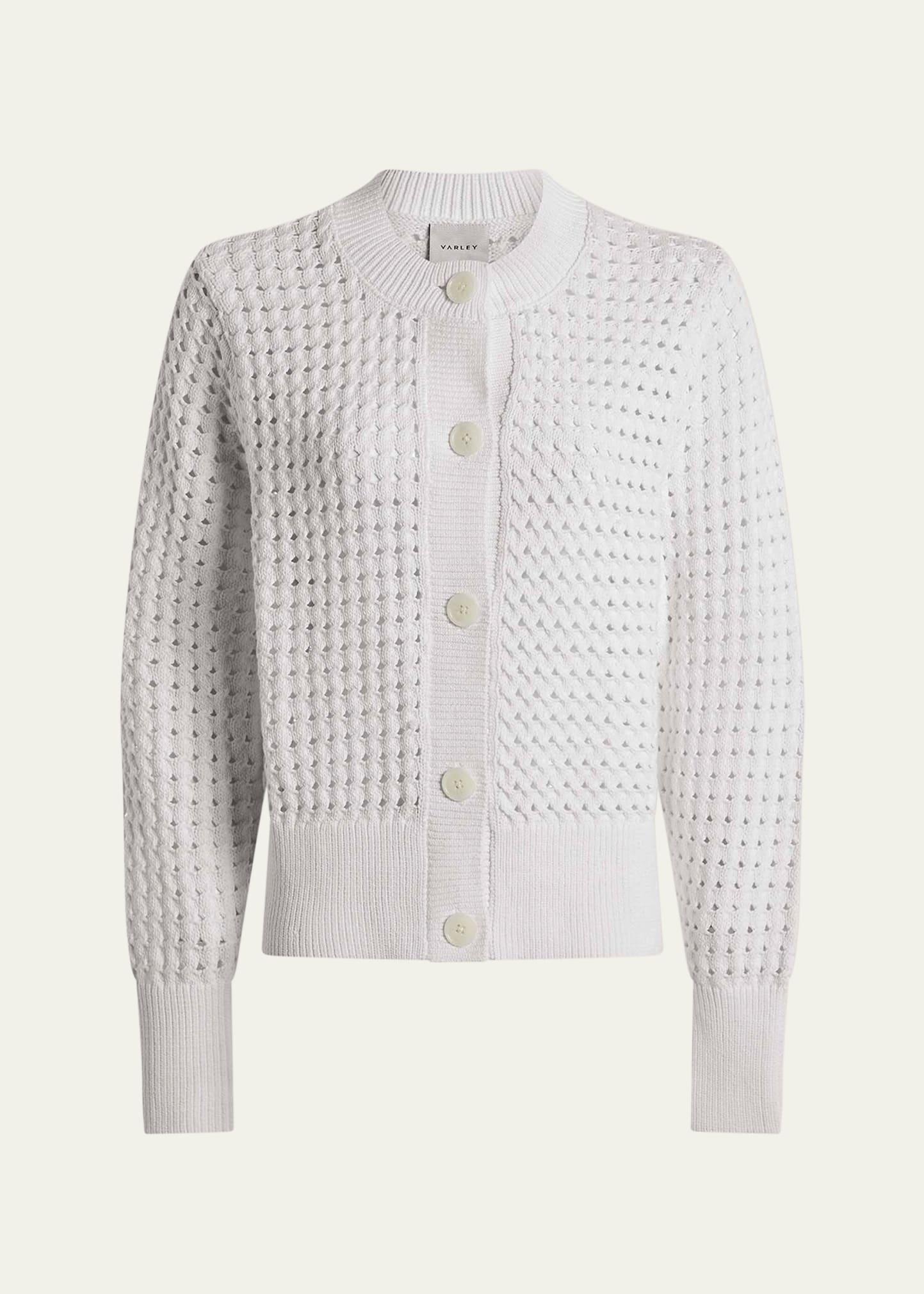 bettina textured knit jacket