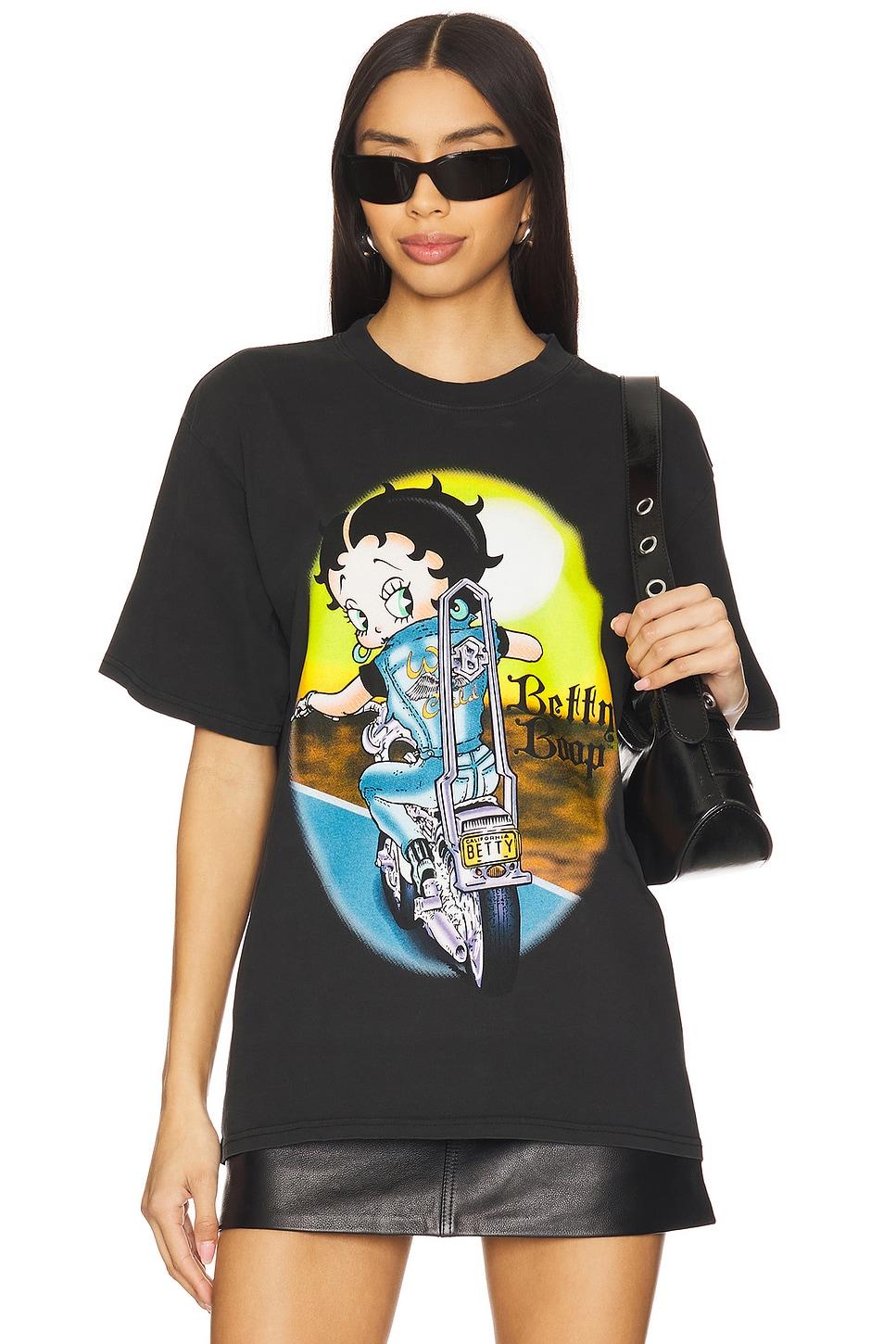 betty boop wild child boxy tee