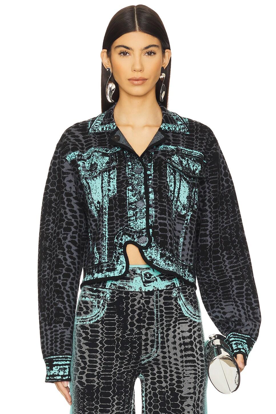 betty oversized cropped jacket