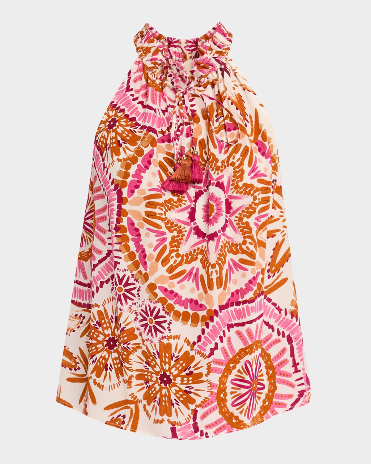 betty tassel-ties sleeveless top