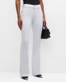 beverly high-rise skinny flare jeans​