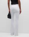 beverly high-rise skinny flare jeans​