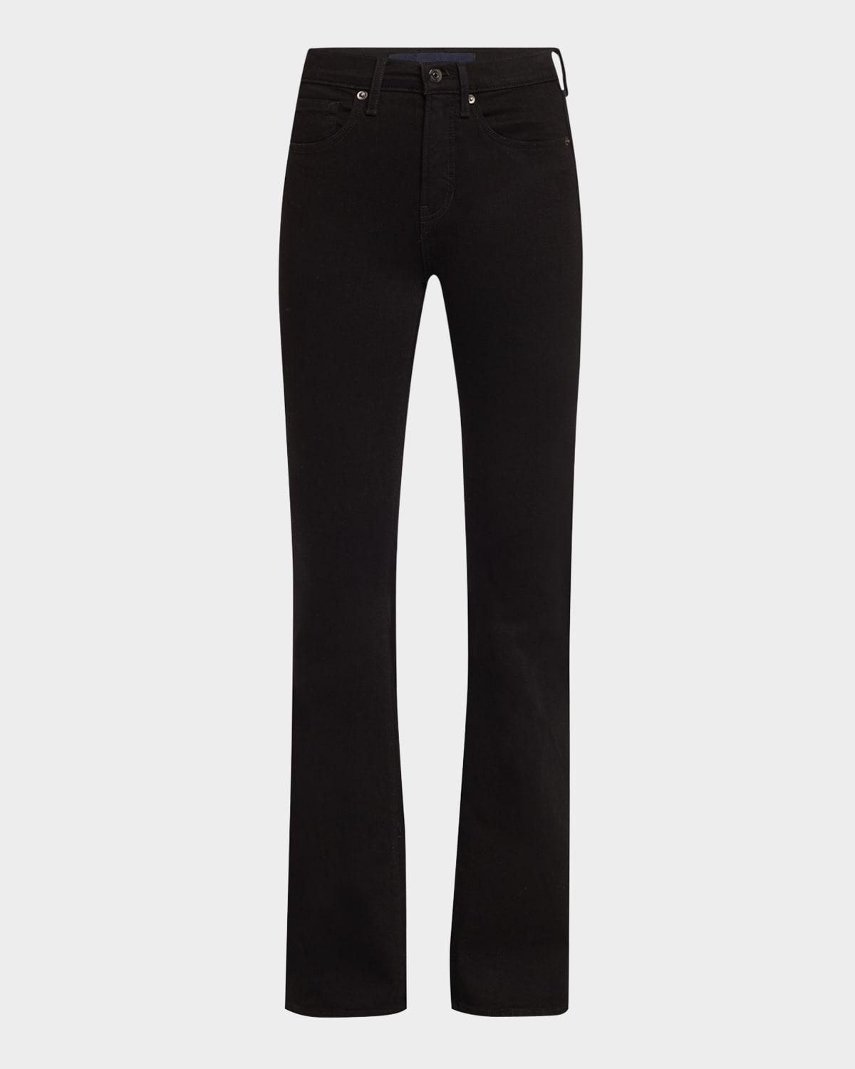 beverly high-rise skinny flare jeans