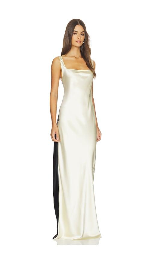 bevza duality dress in white.