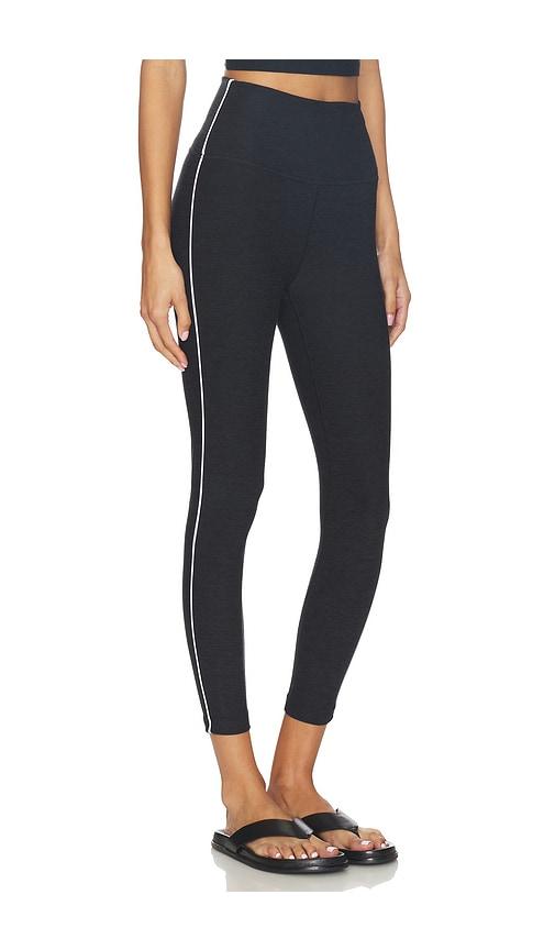 beyond yoga spacedye ready midi legging in black.