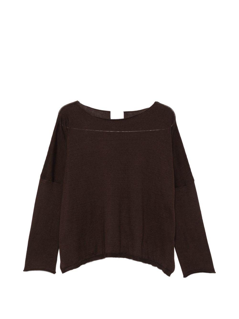 beyou sweaters brown cotton - women