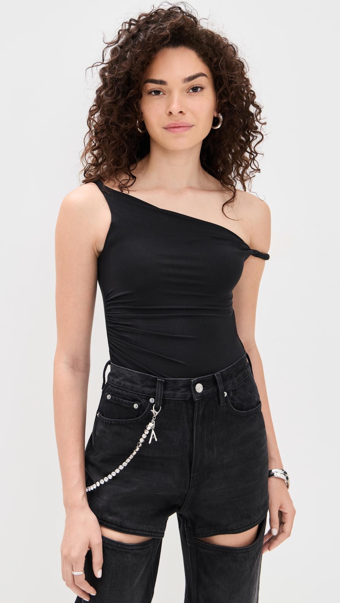 bianca twist off shoulder bodysuit