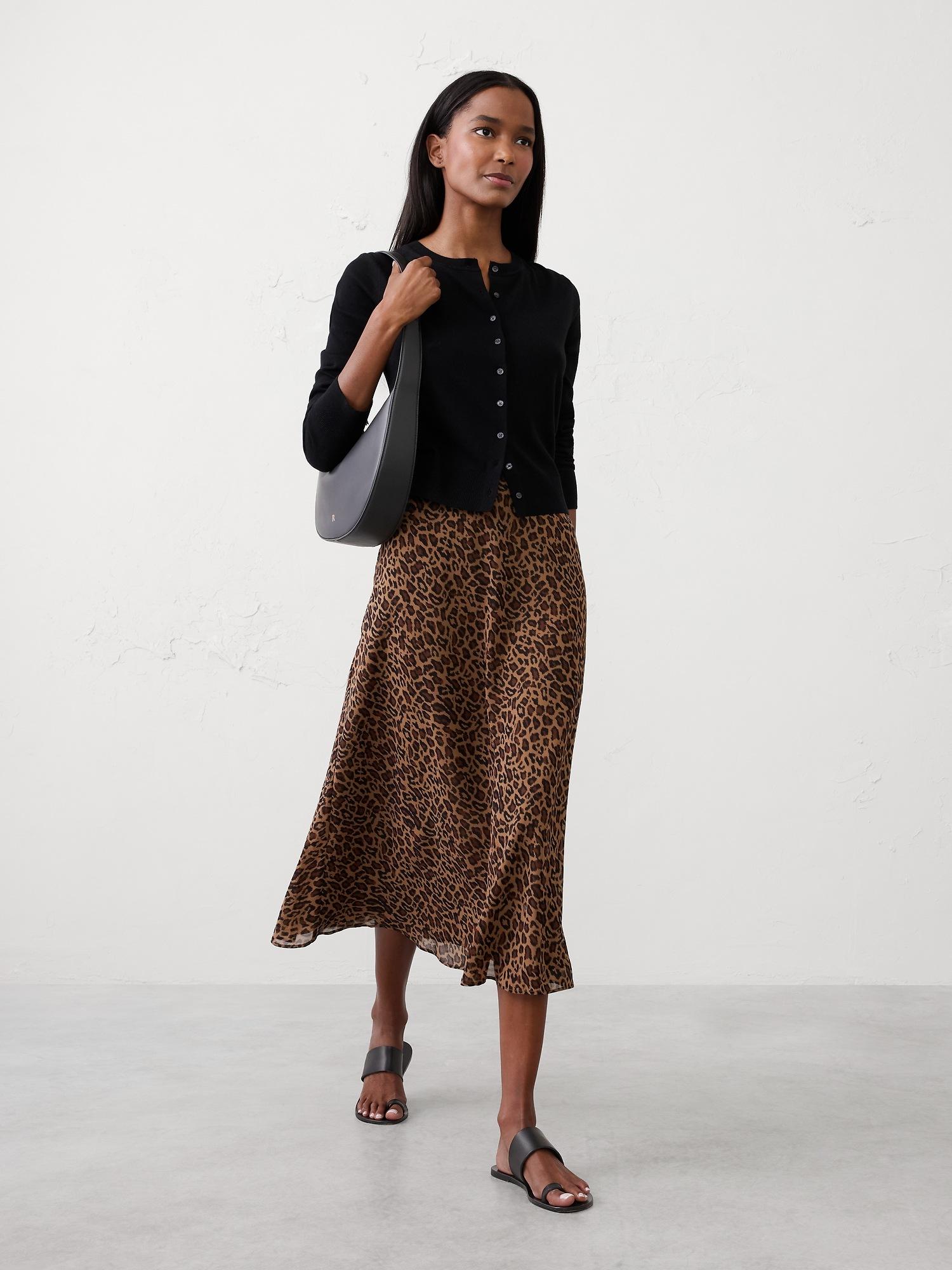bias midi skirt