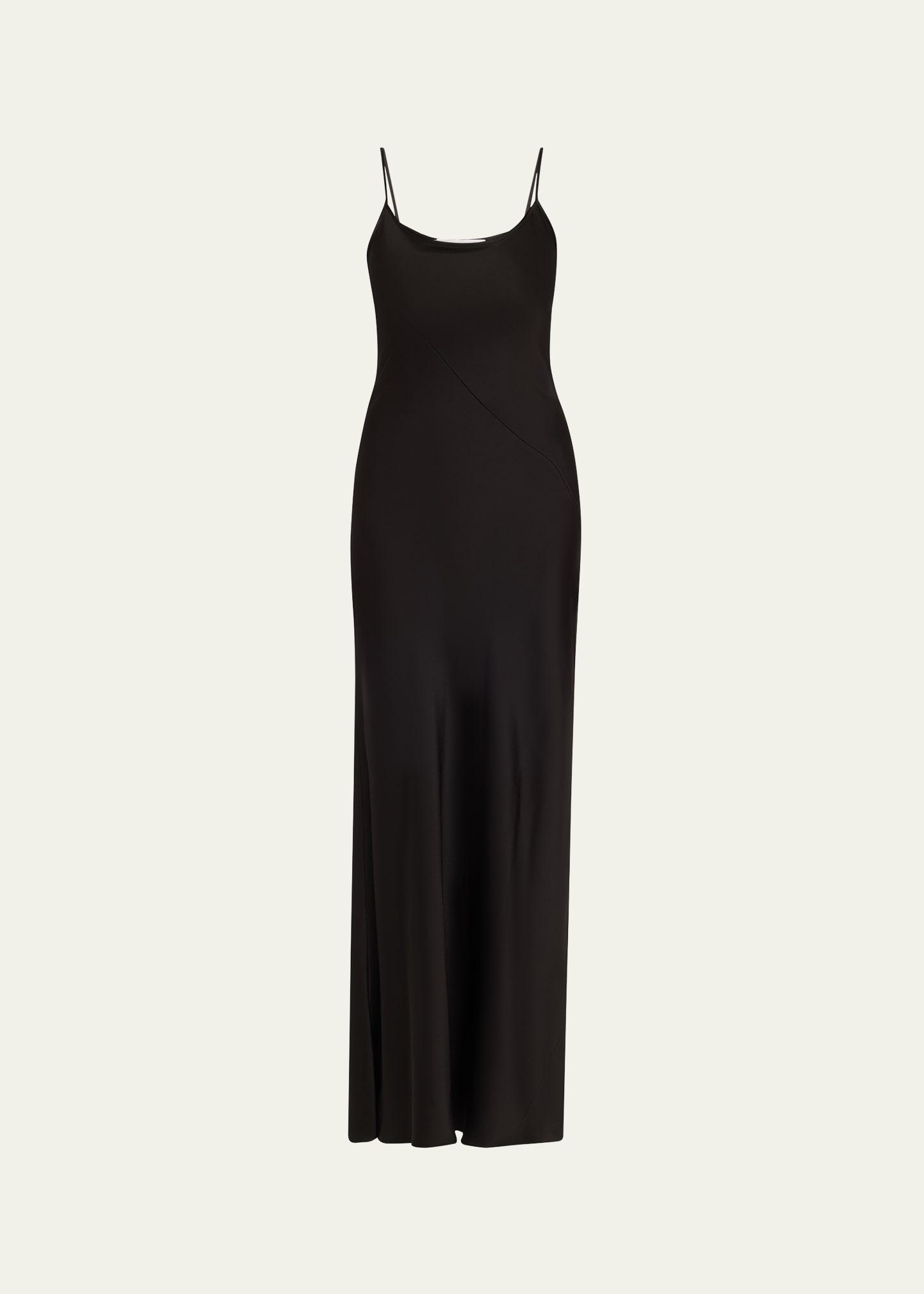 bias slip gown