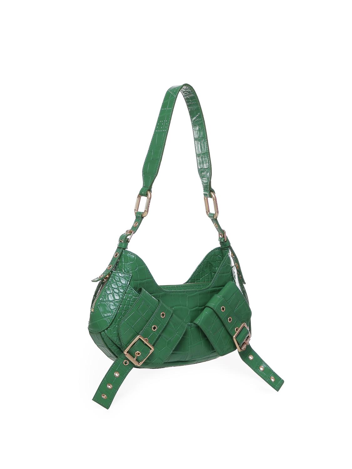 biasia bags emerald green cowskin - women