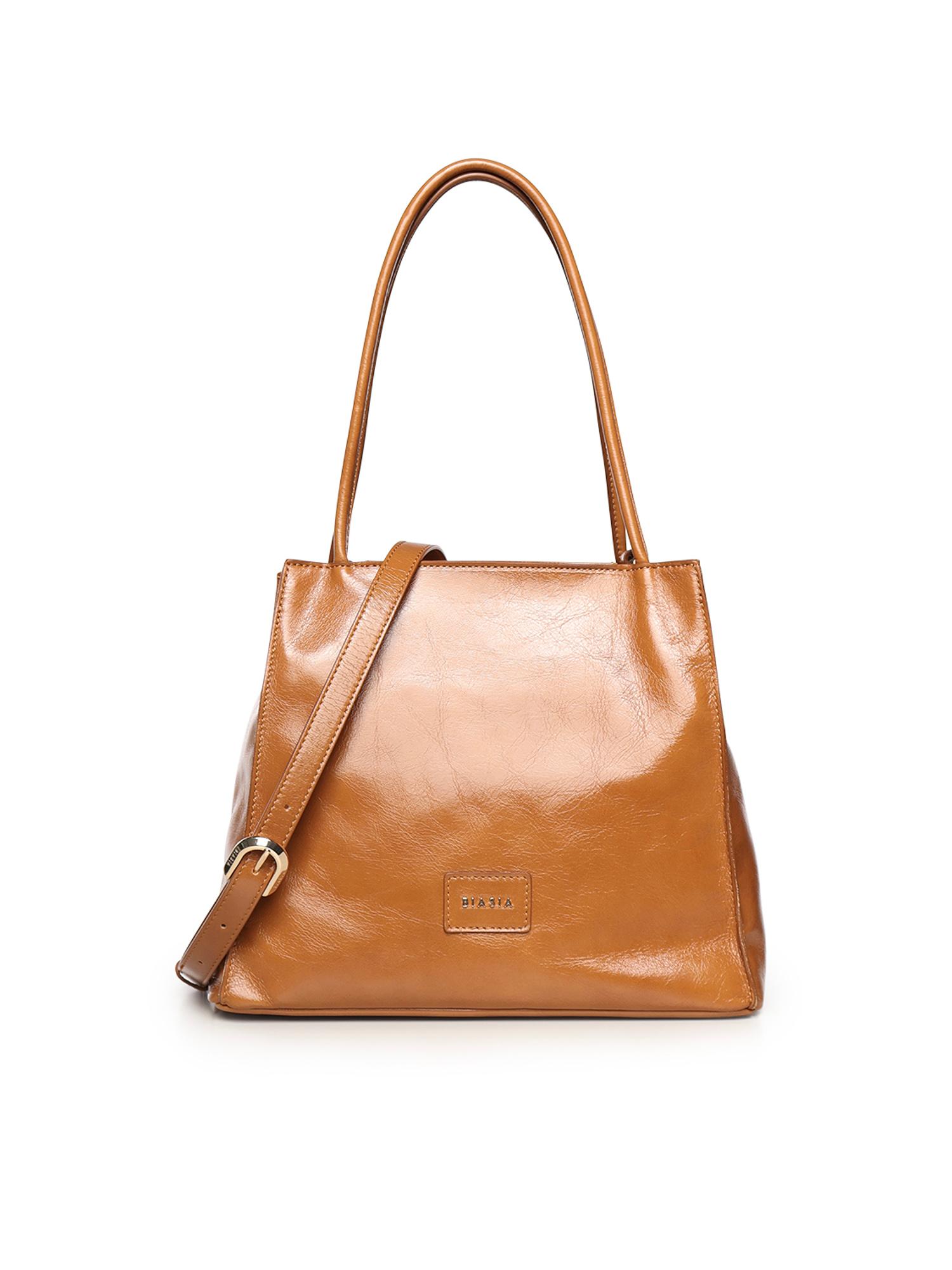 biasia bags walnut leather - women